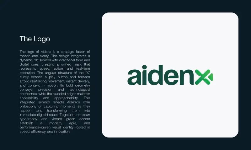 AIDENX BRANDING showcase gallery